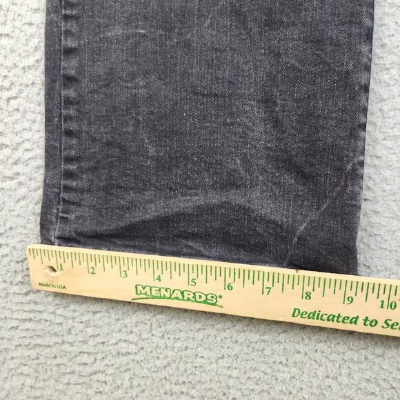 Banana Republic Jeans Women's 31/12 Bootcut Black Denim Pants Stretch Flare - Picture 7 of 13